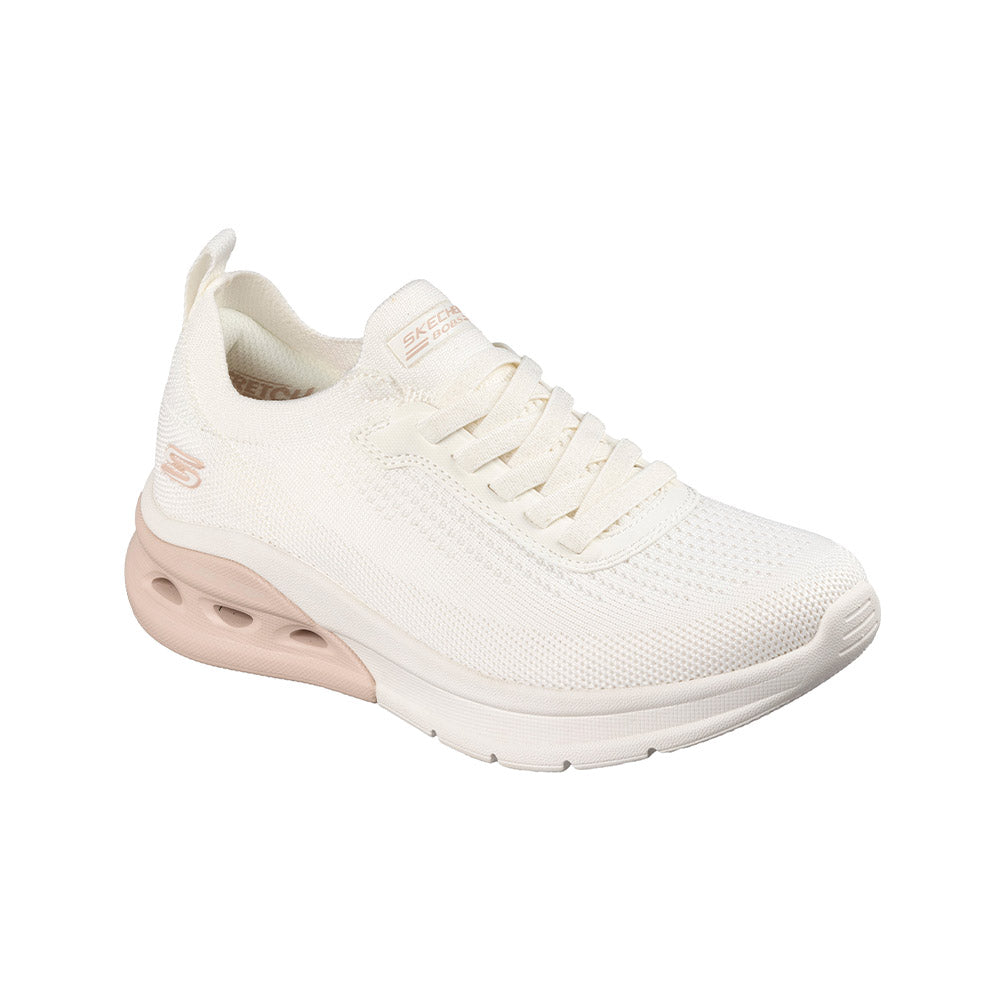 Tenis Skechers Mujer Bobs Arc Waves 2.0 Now Sprint - Blanco