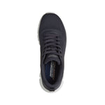 Tenis SkechersMujer Engineered Knit Lace Up- Gris