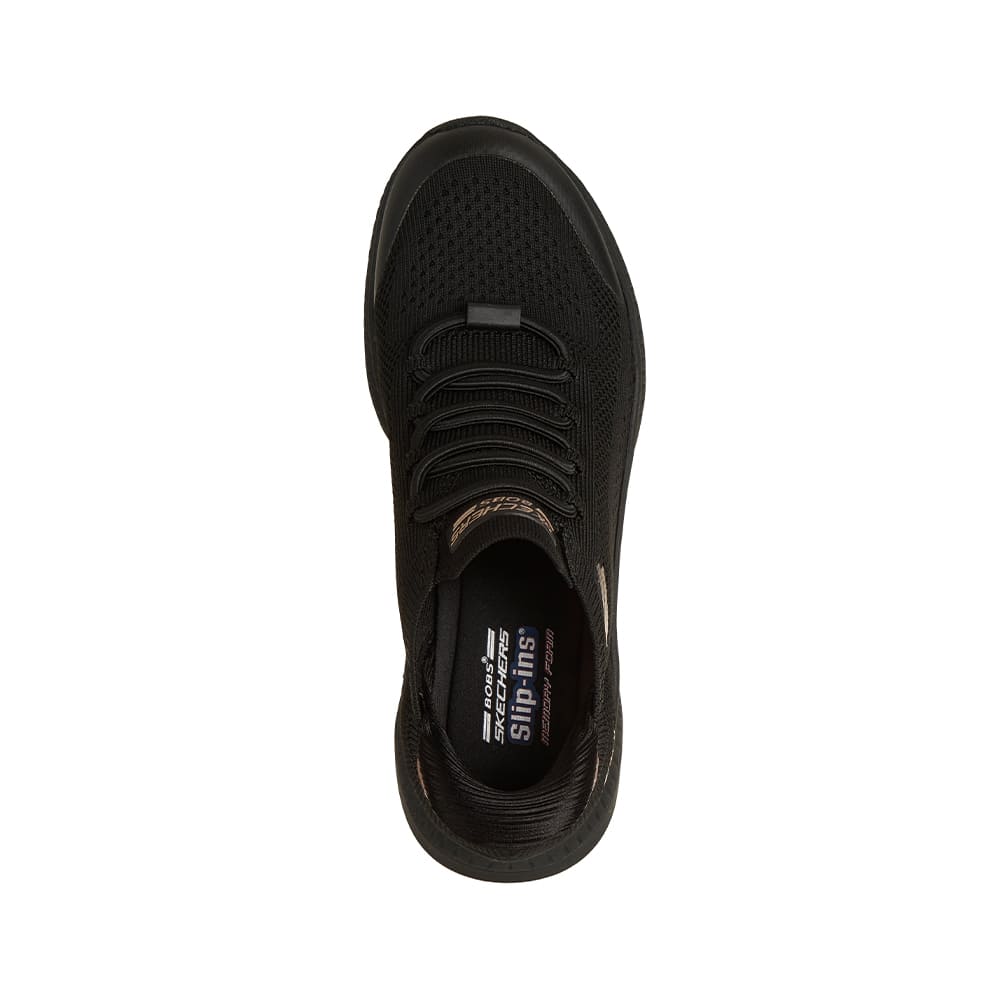 Tenis SkechersMujer Slip-Ins Engineered Knit- Negro
