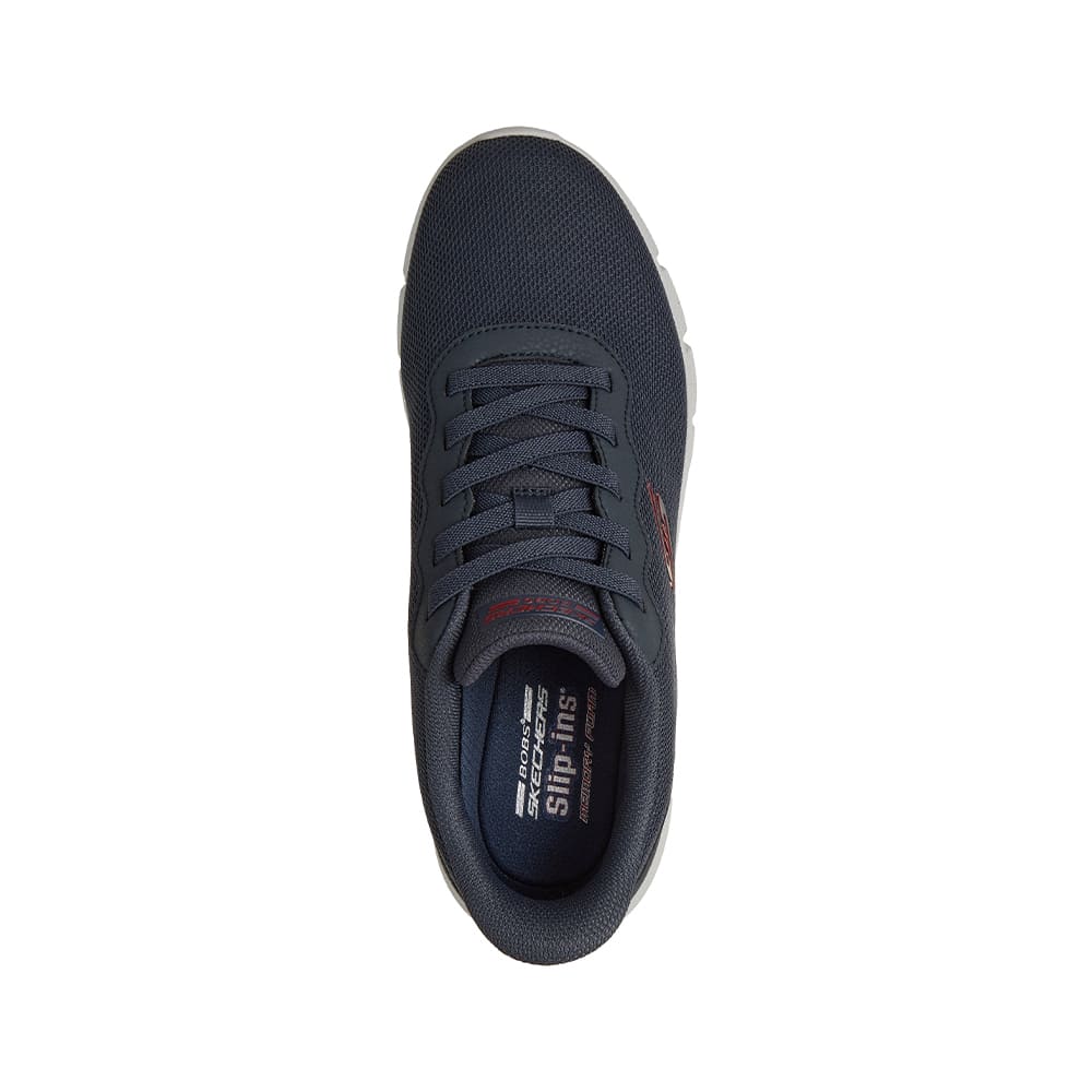 Tenis SkechersHombre Slip-Ins Bungee Mesh- Azul
