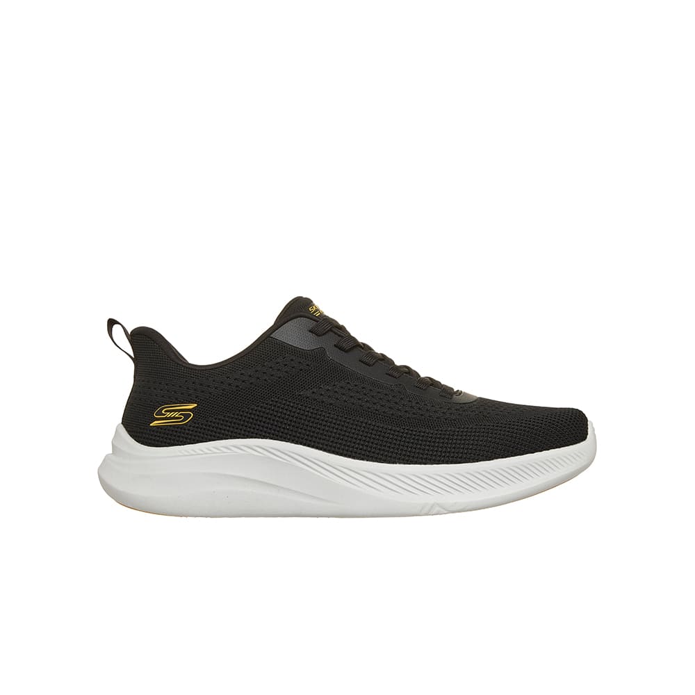 Tenis SkechersHombre Textured Engineered Knit- Negro