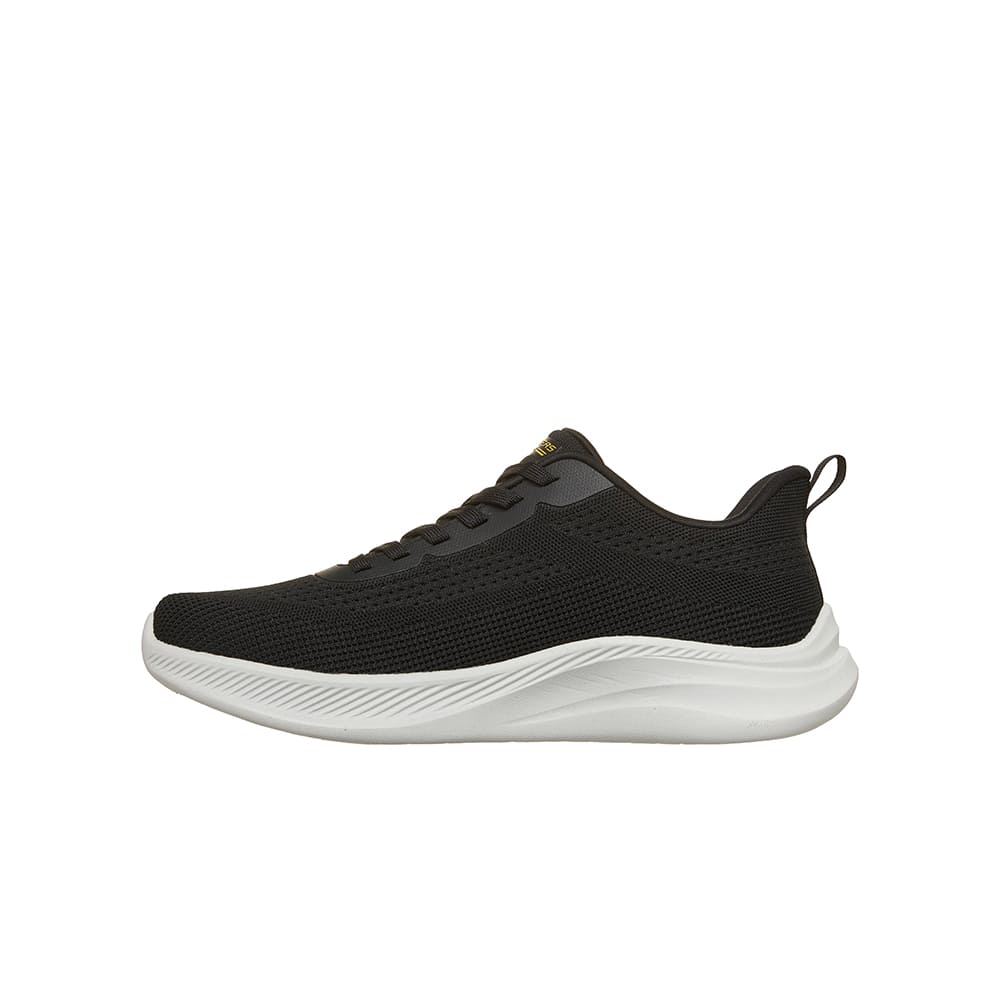 Tenis SkechersHombre Textured Engineered Knit- Negro