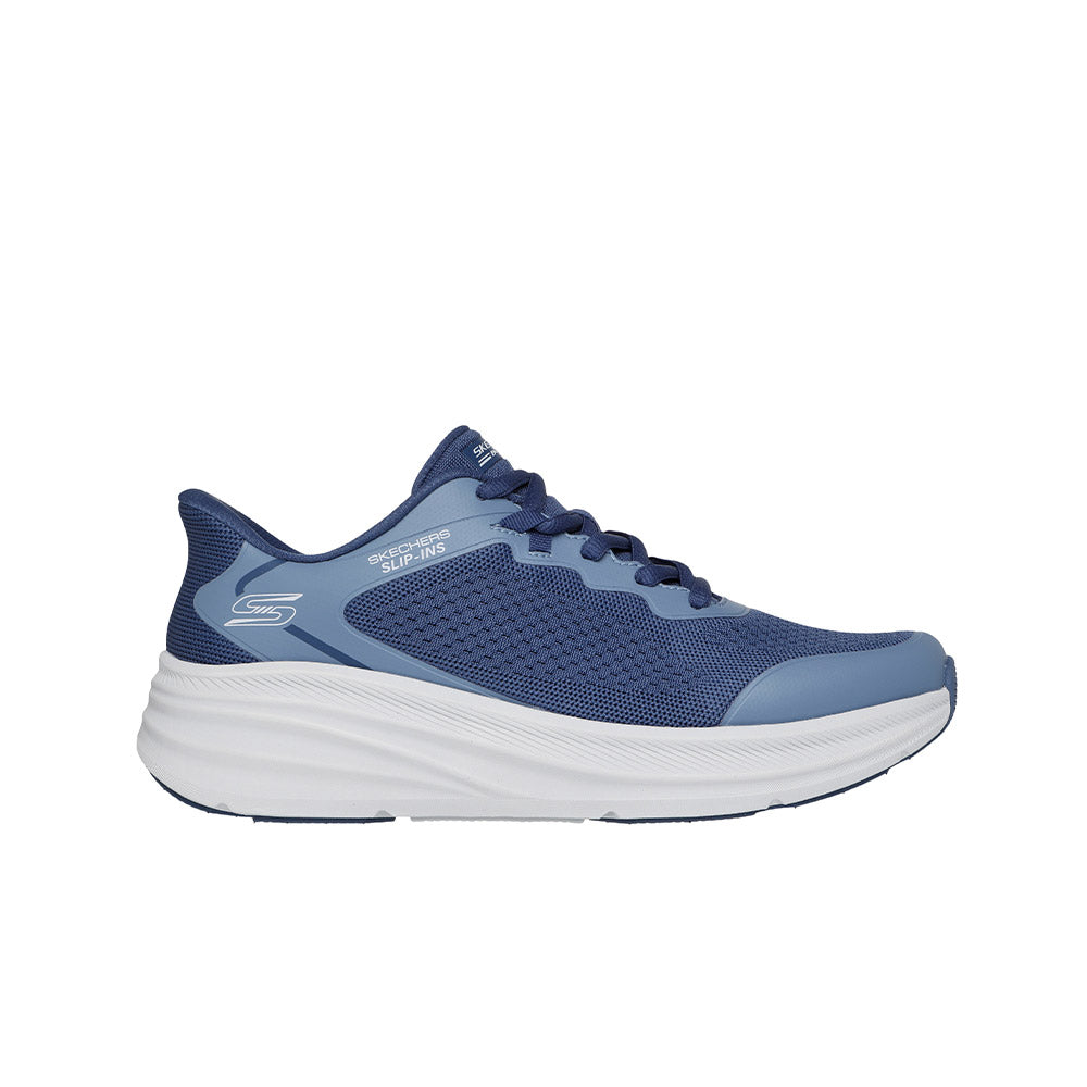 Tenis Skechers Hombre Bobs Skillz - Azul Marino