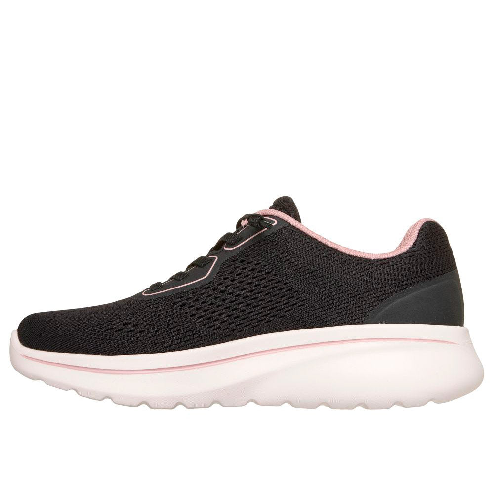 Tenis Mujer Skechers Go Walk Arch Fit - Negro