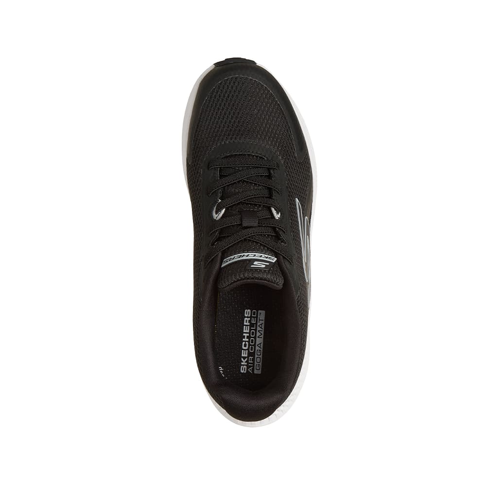 Tenis SkechersMujer Athletic Mesh Bungee W/- Negro