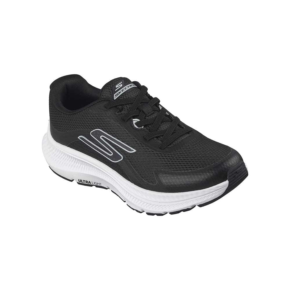 Tenis SkechersMujer Athletic Mesh Bungee W/- Negro