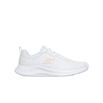Tenis SkechersMujer Breathable Monomesh Lace- Blanco