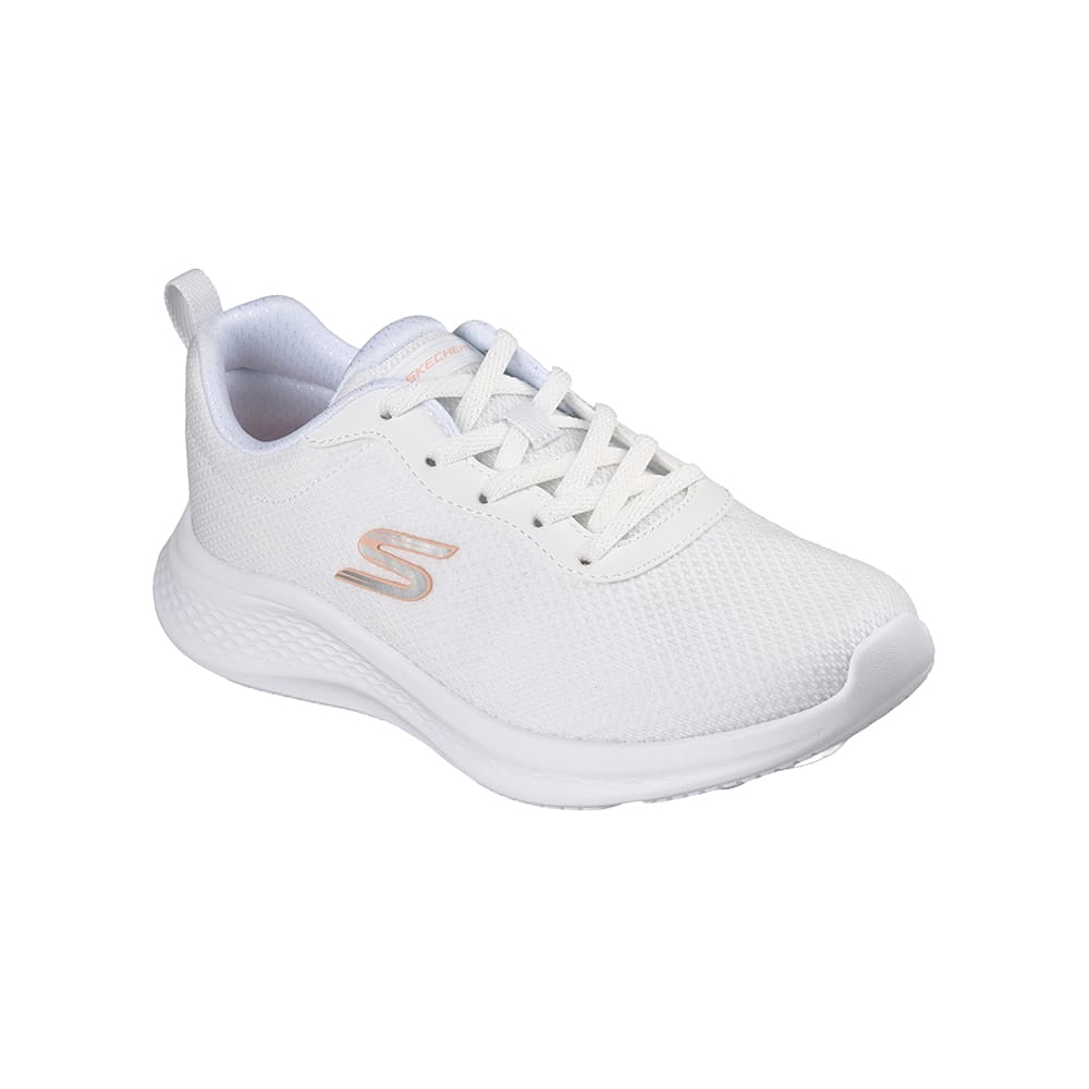 Tenis SkechersMujer Breathable Monomesh Lace- Blanco