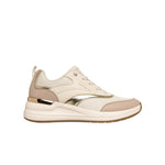 Tenis SkechersMujer Duraleather - Mesh W/- Cafe
