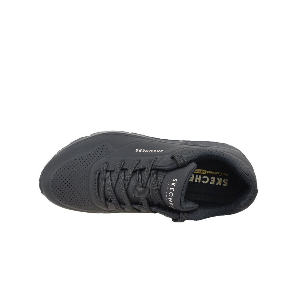 Tenis Mujer Skechers Uno Stand on Air - Negro