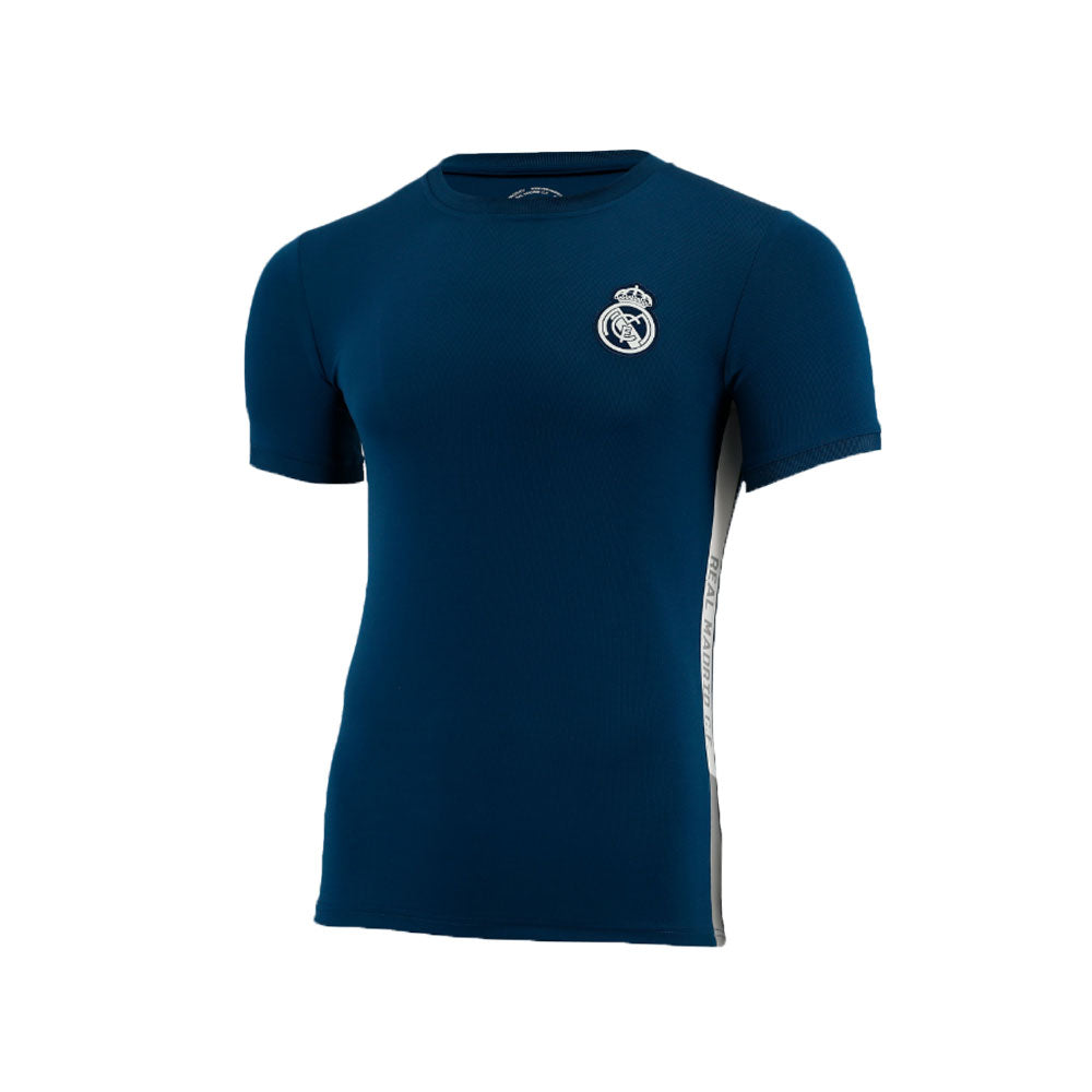 Camiseta Deportiva Hombre Real Madrid- Azul