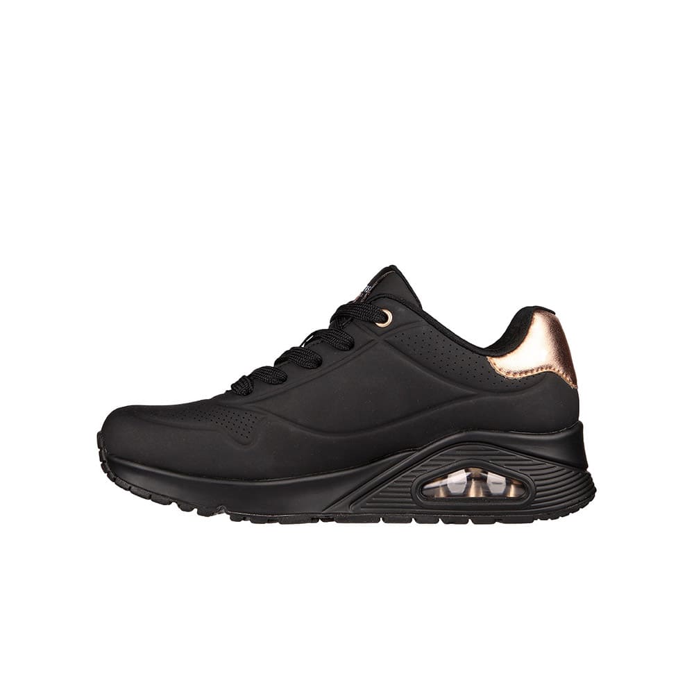 Tenis Mujer Skechers Uno Golden Air - Negro