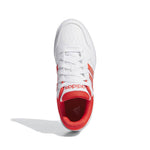 Tenis Mujer adidas Hoops - Blanco-Rojo