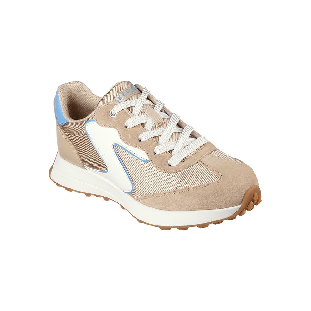 Tenis Mujer Skechers Gusto Zesty - Beige-Azul