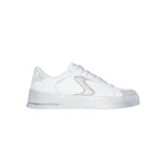 Tenis Mujer Skechers Hiland Quite Chic - Blanco - Plateado