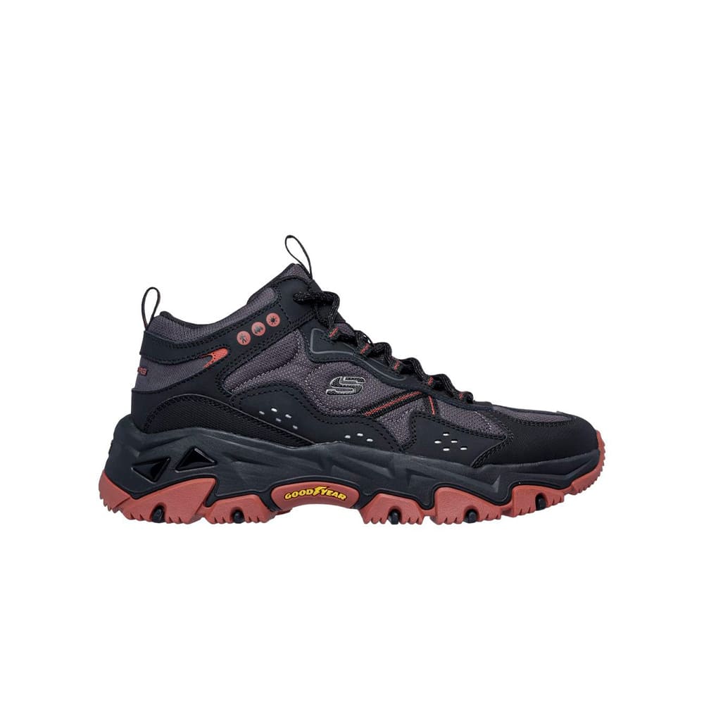 Tenis Hombre Skechers D'Lites Hike Cave Creek - Negro