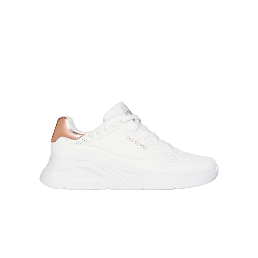 Tenis Mujer Skechers Uno Lite Shimmeralong - blanco