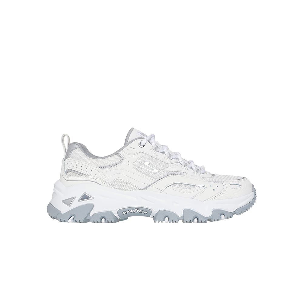 Tenis Mujer Skechers D'Lites Hiker - Blanco