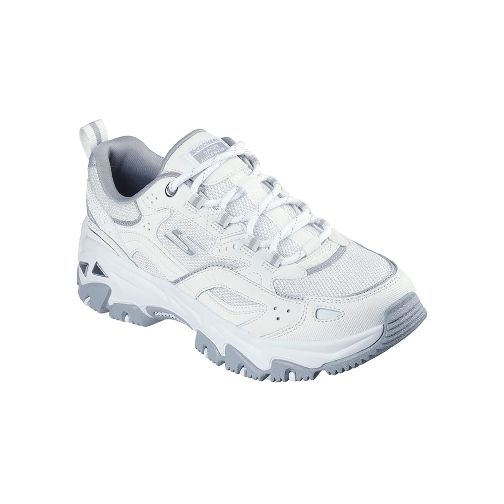 Tenis Mujer Skechers D'Lites Hiker - Blanco