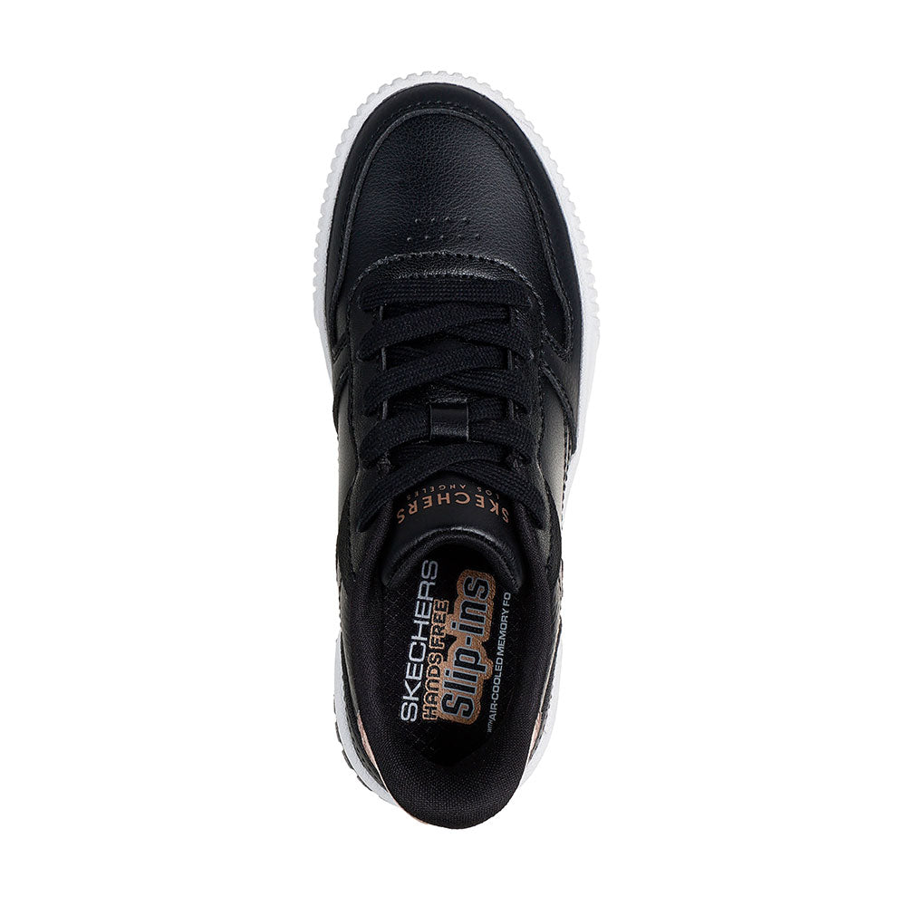 Tenis Skechers Kids Jade-Metallic - Negro