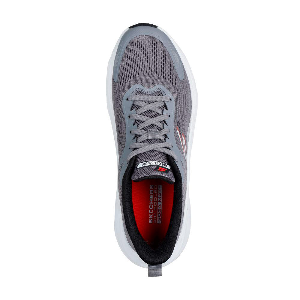 Tenis Hombre Skechers Max Run Pace Wave - Gris