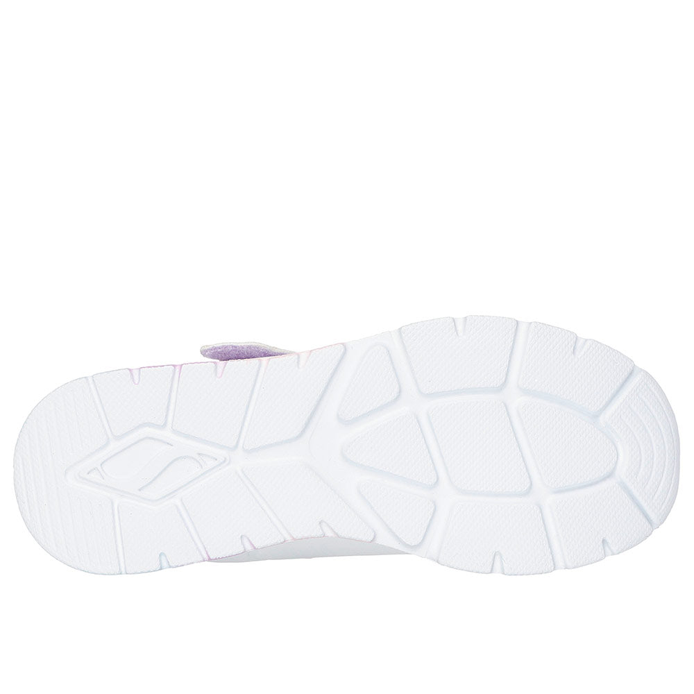 Tenis Kids Skechers Uno Lite 2.0 Vivid Metallic - Blanco
