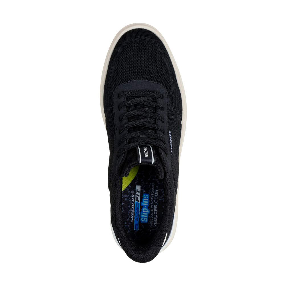 Tenis Hombre Skechers Owen Banner - Negro