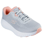 Tenis Mujer Skechers GO RUN Now - Gris Claro con Blanco