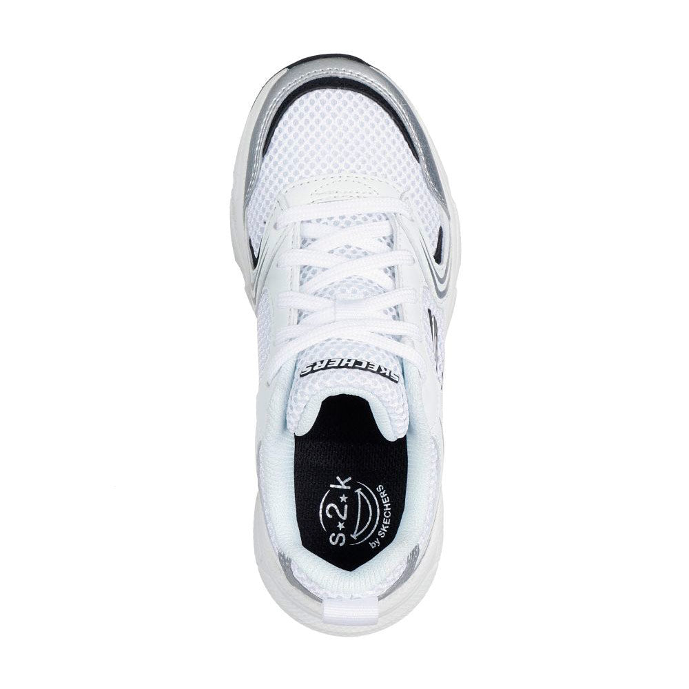 Tenis Kids skechers Retro-Graph - Blanco