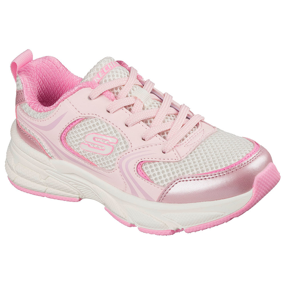 Tenis Kids Skechers Retro-Graph - Rosado