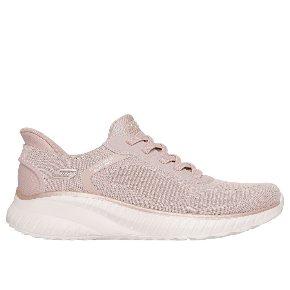 Tenis Mujer Skechers Bobs Squad Chaos - Rosa