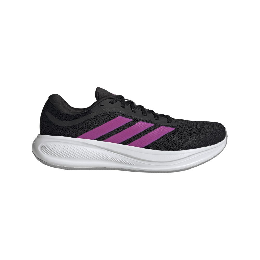 tenis adidas Unisex Response Runner 2 - Negro/Morado