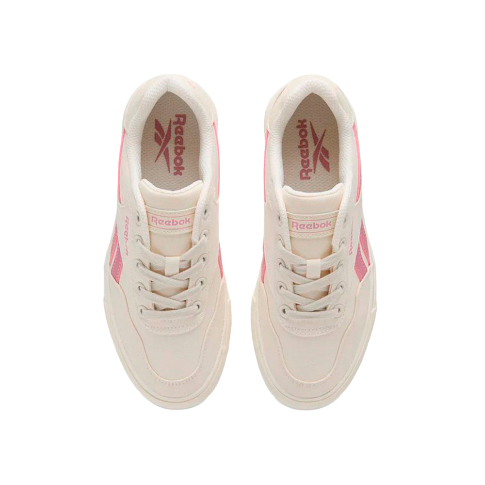 Tenis Mujer Reebok Court Advanced Vulc - Blanco/Rosa