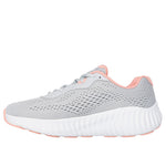 Tenis Mujer Skechers GO RUN Now - Gris Claro con Blanco
