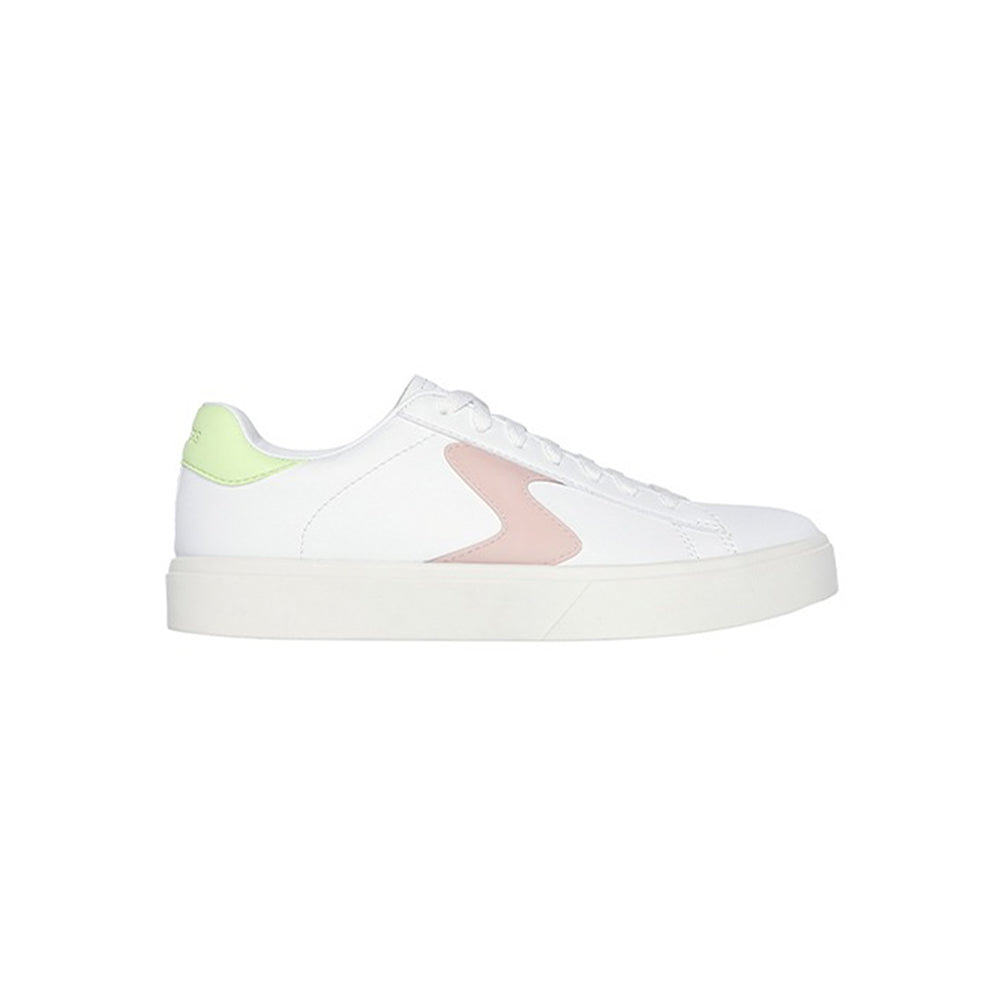 Tenis Mujer Skechers Top Grade - Blanco-Rosado