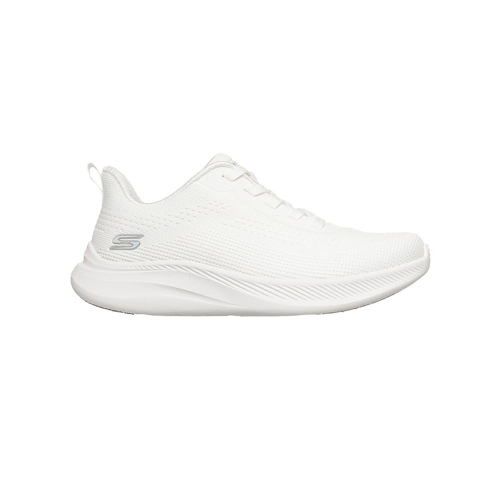 Tenis Skechers Mujer Bobs Moda Flex - Blanco