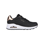 Tenis Mujer Skechers Uno Golden Air - Negro-Blanco