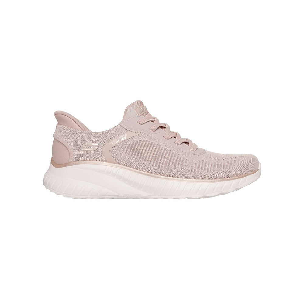 Tenis Mujer Skechers Bobs Squad Chaos - Rosa