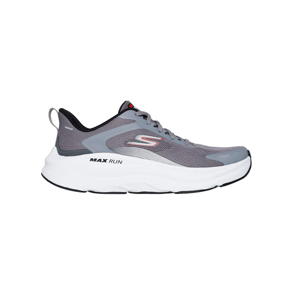 Tenis Hombre Skechers Max Run Pace Wave - Gris