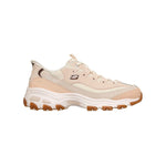 Tenis Mujer Skechers D'Lites Smooth Nostalgia - Blanco