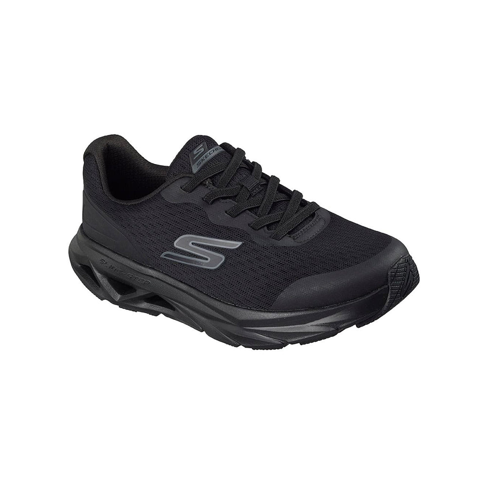 Tenis Skechers Mujer Mesh Slip On - Negro