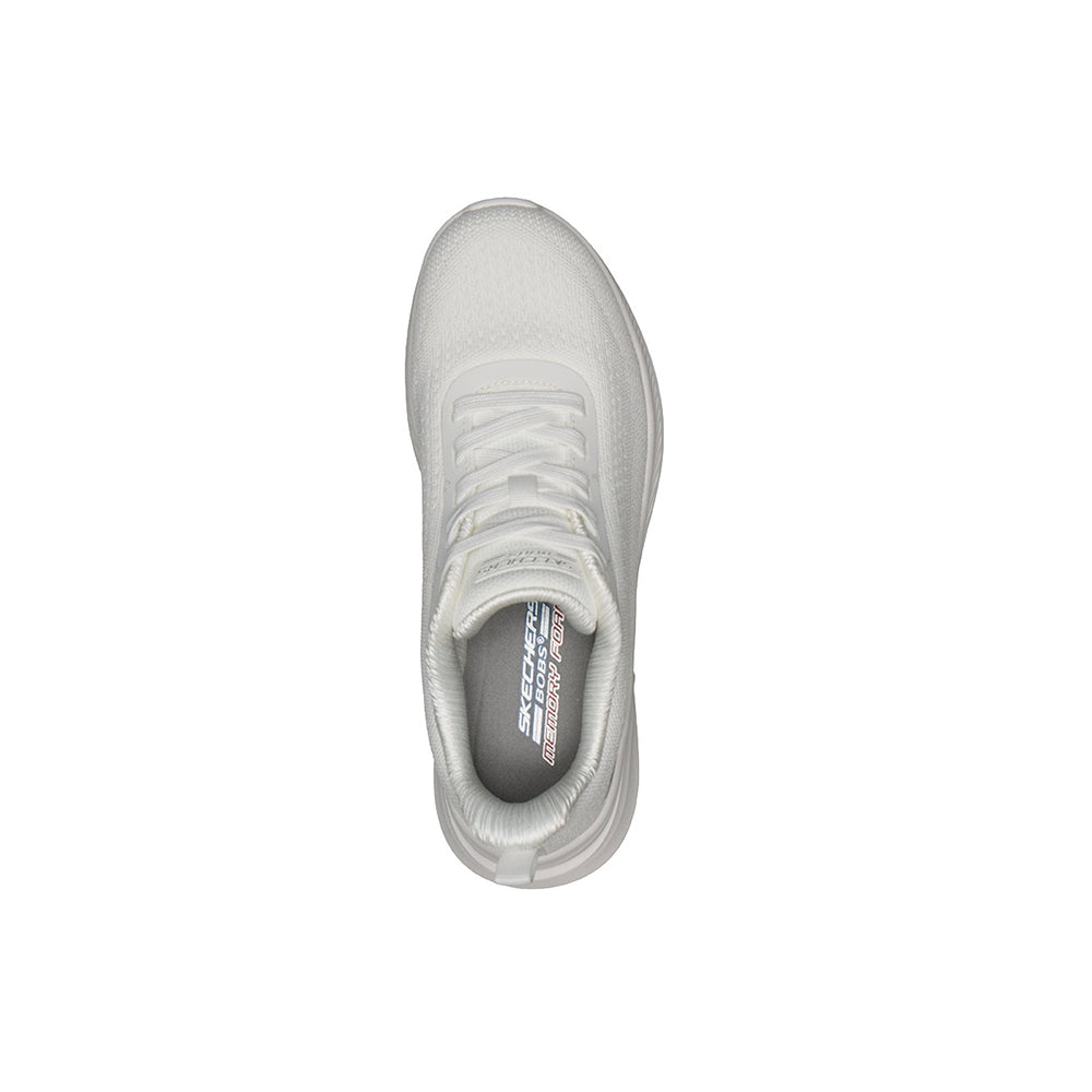 Tenis Skechers Mujer Bobs Moda Flex - Blanco