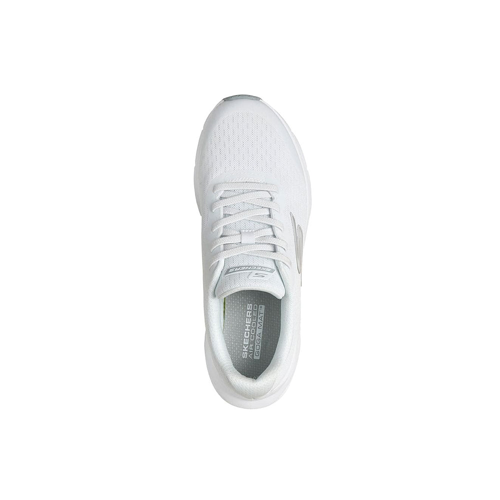 Tenis Skechers Mujer Mesh Slip On - Blanco