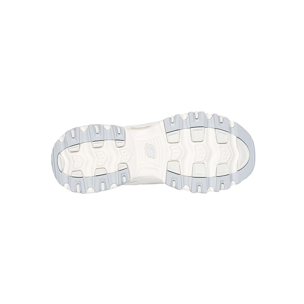 Tenis Skechers Mujer D'Lites Smooth Nostalgia - Beige