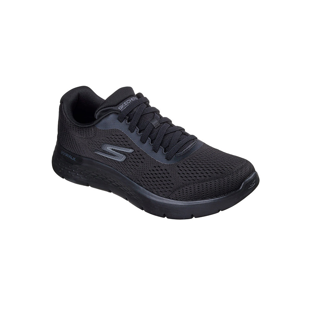 Tenis Skechers Hombre Go Walk flex Remark - Negro/Negro