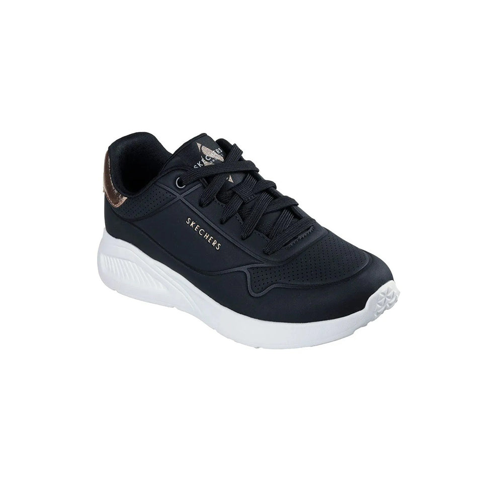 Tenis Skechers Mujer Uno lite - Negro