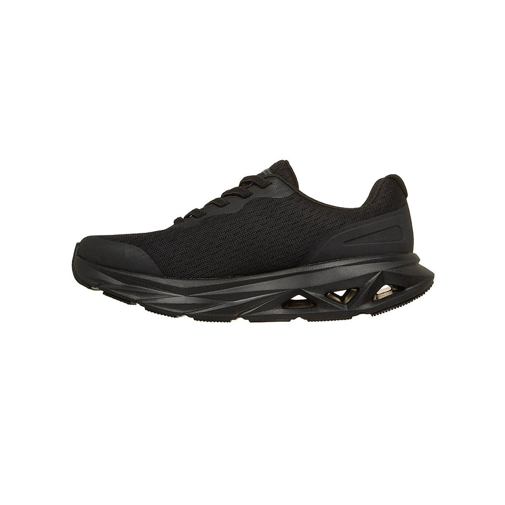 Tenis Skechers Mujer Mesh Slip On - Negro