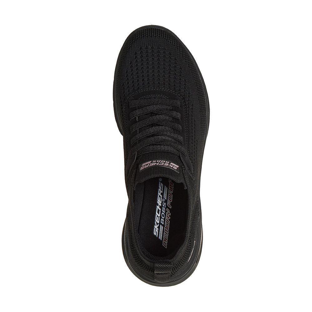 Tenis Skechers Mujer Bobs Arc Waves 2.0 Now Sprint - Negro