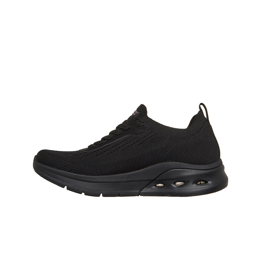 Tenis Skechers Mujer Bobs Arc Waves 2.0 Now Sprint - Negro