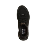 Tenis SkechersMujer Slip-Ins Engineered Knit- Negro